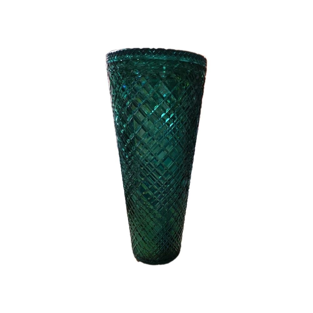 Starbucks‎ Emerald Green Jeweled Tumbler 24 oz  Venti - Picture 2 of 4
